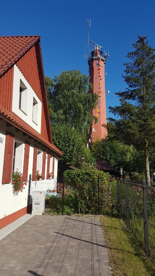 Zabytkowy Dom Latarnikow Hel Buitenkant foto